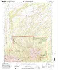 Download a high-resolution, GPS-compatible USGS topo map for Spanish Peaks, CO (2001 edition)