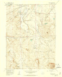 Download a high-resolution, GPS-compatible USGS topo map for Spicer Peak, CO (1958 edition)
