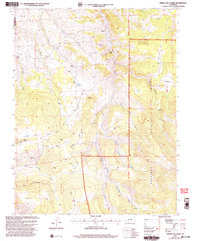 Download a high-resolution, GPS-compatible USGS topo map for Spring Hill Creek, CO (2004 edition)