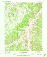 Download a high-resolution, GPS-compatible USGS topo map for Square S Ranch, CO (1972 edition)