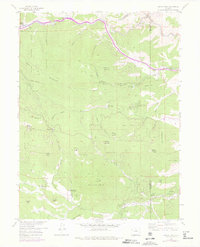 Download a high-resolution, GPS-compatible USGS topo map for Squaw Pass, CO (1976 edition)