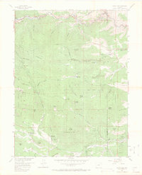 Download a high-resolution, GPS-compatible USGS topo map for Squaw Pass, CO (1971 edition)