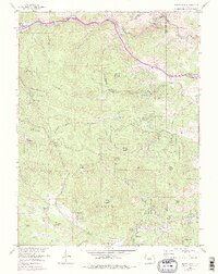 preview thumbnail of historical topo map of Clear Creek County, CO in 1957