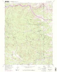 preview thumbnail of historical topo map of Clear Creek County, CO in 1957