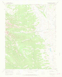 Download a high-resolution, GPS-compatible USGS topo map for Squirrel Creek, CO (1968 edition)