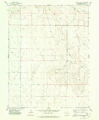 preview thumbnail of historical topo map of Lincoln County, CO in 1975