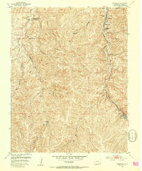 Download a high-resolution, GPS-compatible USGS topo map for Starkville, CO (1953 edition)