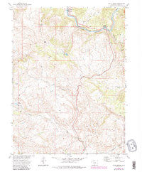 preview thumbnail of historical topo map of Eagle County, CO in 1972