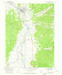 Download a high-resolution, GPS-compatible USGS topo map for Steamboat Springs, CO (1972 edition)