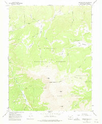 Download a high-resolution, GPS-compatible USGS topo map for Stewart Peak, CO (1968 edition)