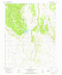 preview thumbnail of historical topo map of Pueblo County, CO in 1963