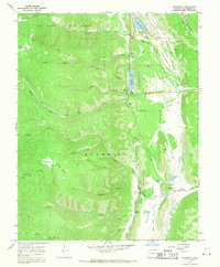 Download a high-resolution, GPS-compatible USGS topo map for Stonewall, CO (1971 edition)