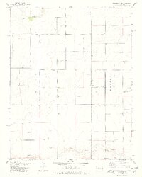 preview thumbnail of historical topo map of Baca County, CO in 1978