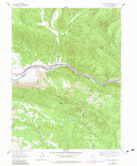 Download a high-resolution, GPS-compatible USGS topo map for Storm King Mountain, CO (1984 edition)
