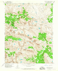 Download a high-resolution, GPS-compatible USGS topo map for Storm King Peak, CO (1967 edition)
