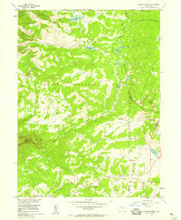 Download a high-resolution, GPS-compatible USGS topo map for Storm Mountain, CO (1958 edition)