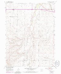Download a high-resolution, GPS-compatible USGS topo map for Strasburg NW, CO (1986 edition)