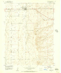 Download a high-resolution, GPS-compatible USGS topo map for Strasburg, CO (1956 edition)