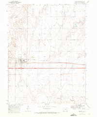 Download a high-resolution, GPS-compatible USGS topo map for Stratton, CO (1972 edition)