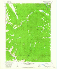 Download a high-resolution, GPS-compatible USGS topo map for Strawberry Lake, CO (1962 edition)