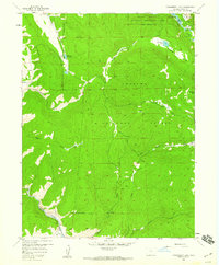 Download a high-resolution, GPS-compatible USGS topo map for Strawberry Lake, CO (1959 edition)