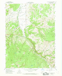 Download a high-resolution, GPS-compatible USGS topo map for Suicide Mountain, CO (1969 edition)