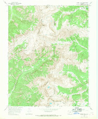 Download a high-resolution, GPS-compatible USGS topo map for Summit Peak, CO (1968 edition)