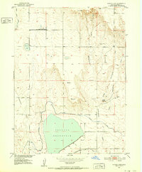 preview thumbnail of historical topo map of Morgan County, CO in 1951