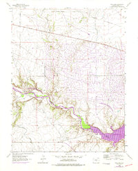 Download a high-resolution, GPS-compatible USGS topo map for Swallows, CO (1976 edition)