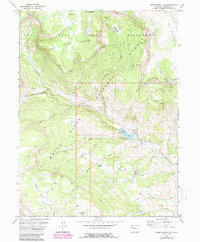 Download a high-resolution, GPS-compatible USGS topo map for Sweetwater Lake, CO (1988 edition)