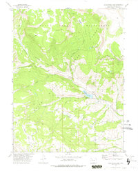 Download a high-resolution, GPS-compatible USGS topo map for Sweetwater Lake, CO (1978 edition)
