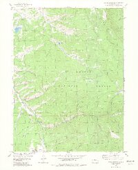 preview thumbnail of historical topo map of Grand County, CO in 1979