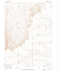Download a high-resolution, GPS-compatible USGS topo map for T Draw, CO (1974 edition)
