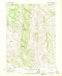 Download a high-resolution, GPS-compatible USGS topo map for Table Mountain, CO (1971 edition)