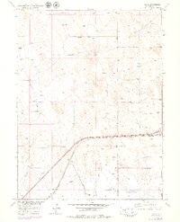 preview thumbnail of historical topo map of Weld County, CO in 1950