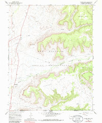 Download a high-resolution, GPS-compatible USGS topo map for Tanner Mesa, CO (1986 edition)