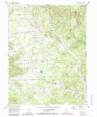 Download a high-resolution, GPS-compatible USGS topo map for Tarryall, CO (1985 edition)