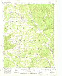 Download a high-resolution, GPS-compatible USGS topo map for Tarryall, CO (1973 edition)