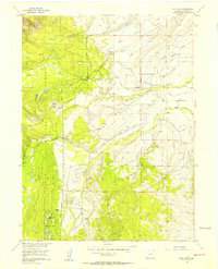Download a high-resolution, GPS-compatible USGS topo map for Teal Lake, CO (1957 edition)