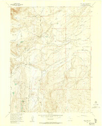 Download a high-resolution, GPS-compatible USGS topo map for Teal Lake, CO (1957 edition)