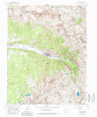 Download a high-resolution, GPS-compatible USGS topo map for Telluride, CO (1987 edition)