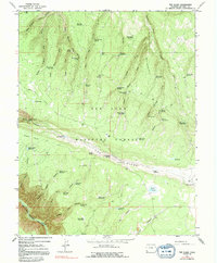 Download a high-resolution, GPS-compatible USGS topo map for The Glade, CO (1991 edition)
