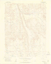 preview thumbnail of historical topo map of Mesa County, CO in 1955