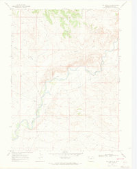 Download a high-resolution, GPS-compatible USGS topo map for The Nipple NE, CO (1973 edition)
