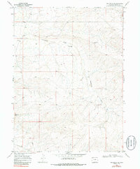 Download a high-resolution, GPS-compatible USGS topo map for The Nipple SE, CO (1986 edition)