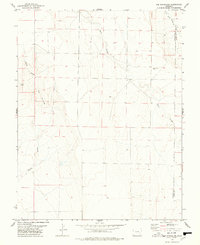 preview thumbnail of historical topo map of Crowley County, CO in 1977