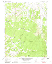 Download a high-resolution, GPS-compatible USGS topo map for The Seven Hermits, CO (1982 edition)
