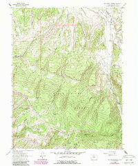 Download a high-resolution, GPS-compatible USGS topo map for The Seven Hermits, CO (1988 edition)