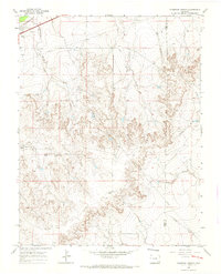 Download a high-resolution, GPS-compatible USGS topo map for Thompson Arroyo, CO (1970 edition)