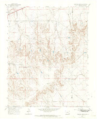 preview thumbnail of historical topo map of Otero County, CO in 1966